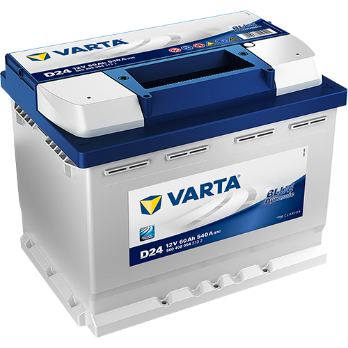 Varta D24/646 12v 62Ah 520cca RHP Car Battery.
