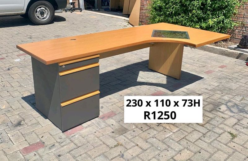 WORK STATION L SHAPE DESK FOR SALE