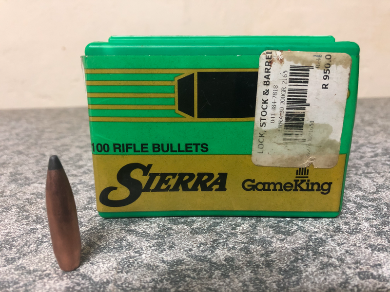 Sierra GameKing 30Cal 200gr SP Bullets