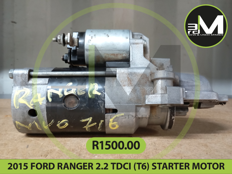 2015 FORD RANGER 2.2 TDCI (T6) STARTER MOTOR R1500 MV0716