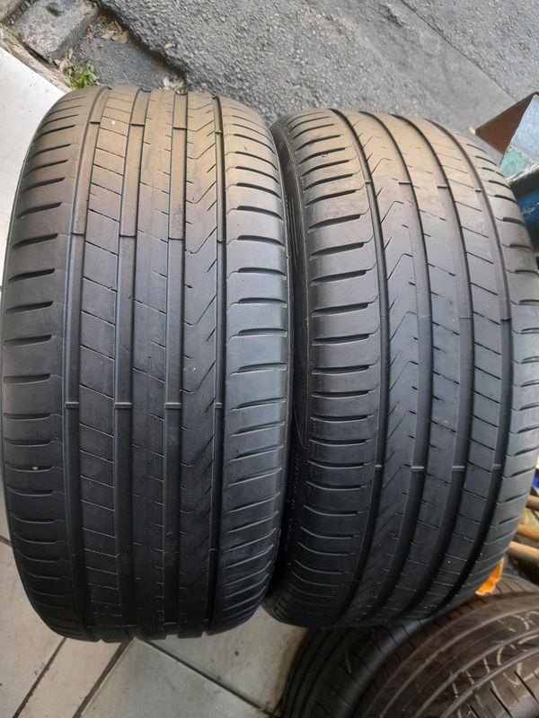 Fairly used Tyres 2 X 255/45/R19 PIRELLI SCORPION VERDE NORMAL TYRES ZUMA 061_706_1663