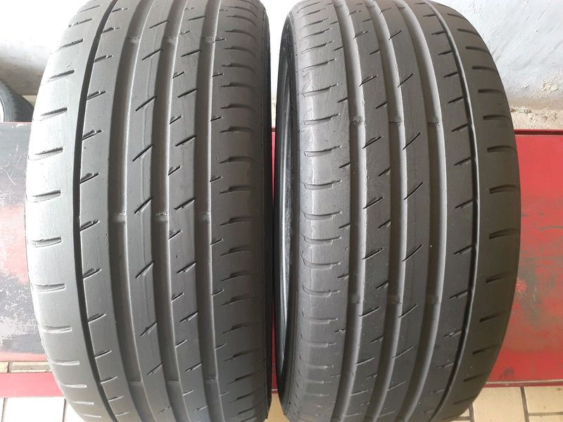 225/45/17 Continental Tyres for Sale. Contact 0739981562