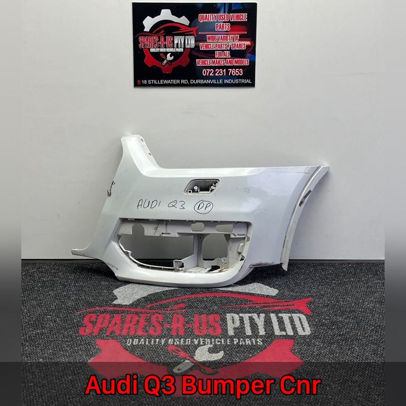 Audi Q3 Bumper Cnr for sale