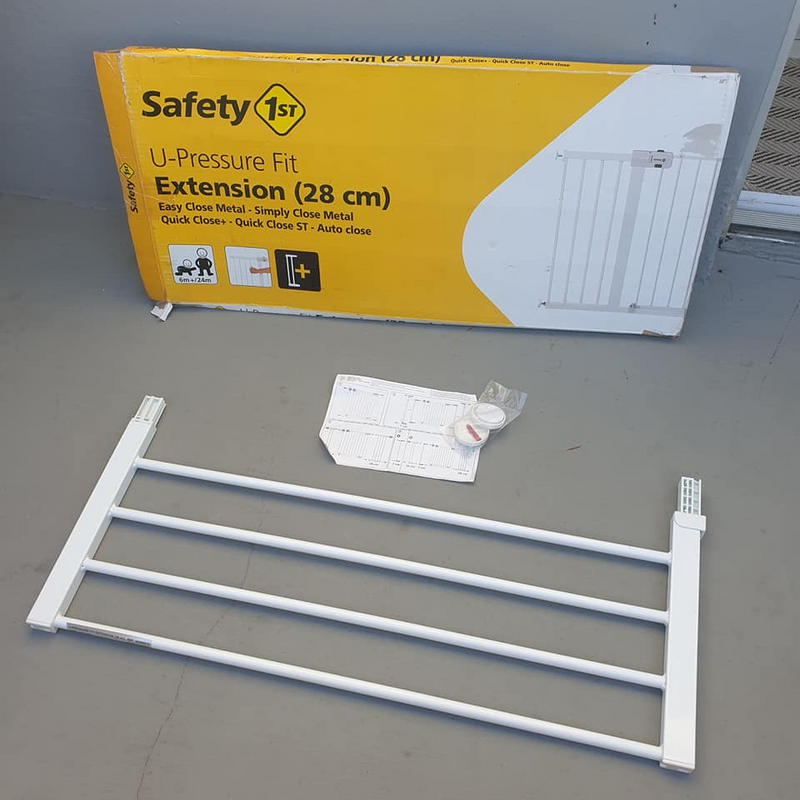 New Safety First Baby Gate Extension 28cm