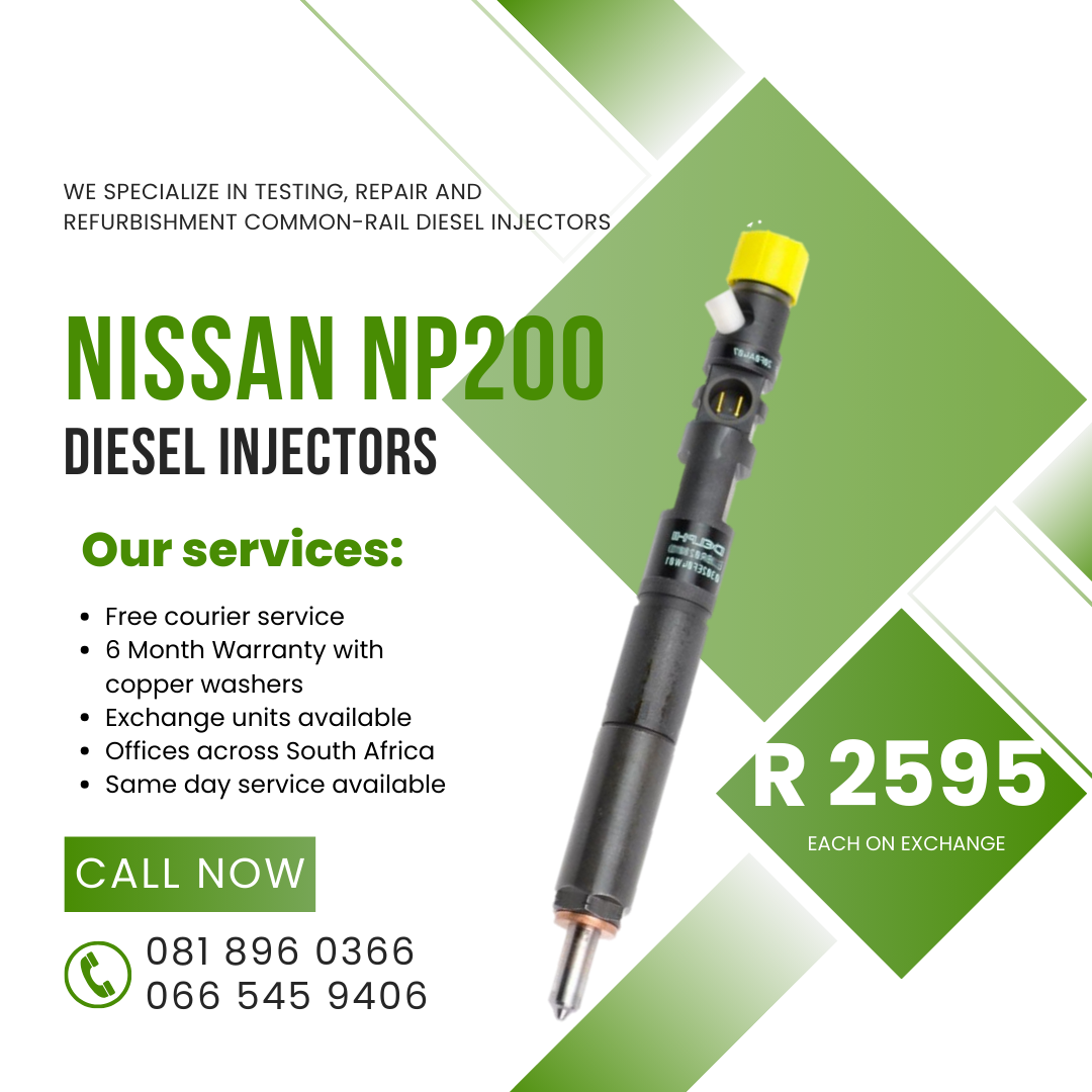 Nissan Np200 Diesel Injectors For Sale With Warranty 