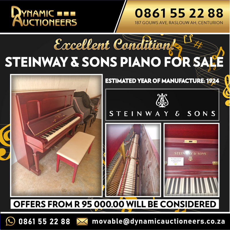 STEINWAY &amp; SONS PIANO FOR SALE