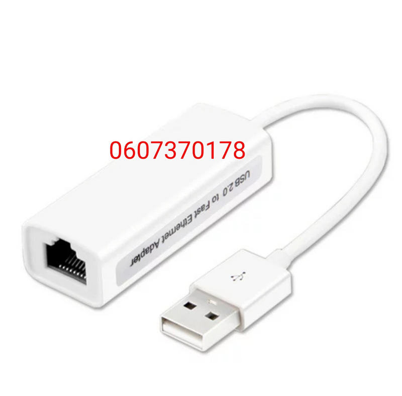 USB to Ethernet Adapter USB 2.0 (Brand New)