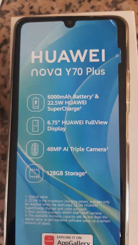 Huawei Nova Y70 Plus R3 000