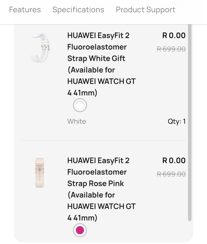 Huawei GT4 watch straps
