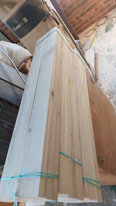 A grade saligna decking planks