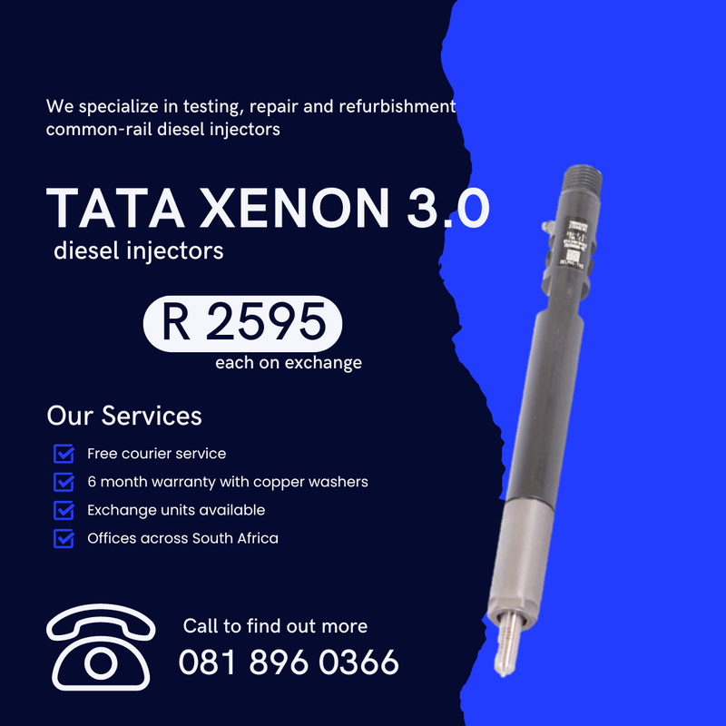 TATA XENON 3.0 DIESEL INJECOTRS FOR SALE ON EXCHANGE