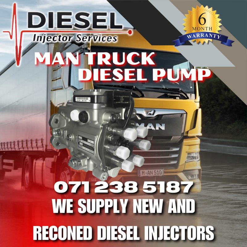 MAN TRUCK DIESEL PUMP FOR SALE OR RECON