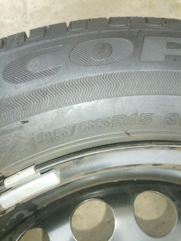 Tyres with Steel Rims for Sale