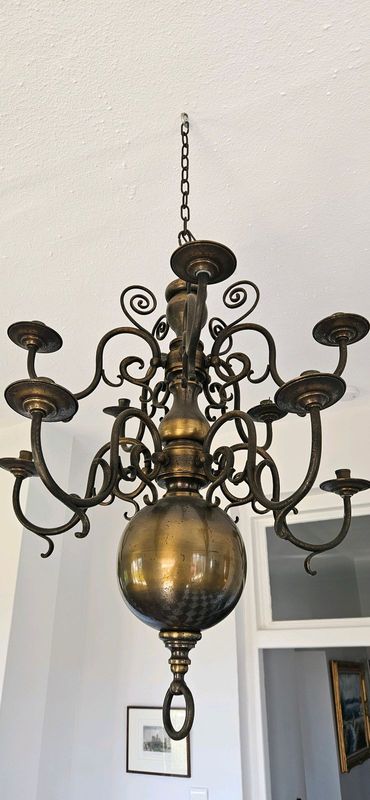 Stunning Brass chandelier for sale