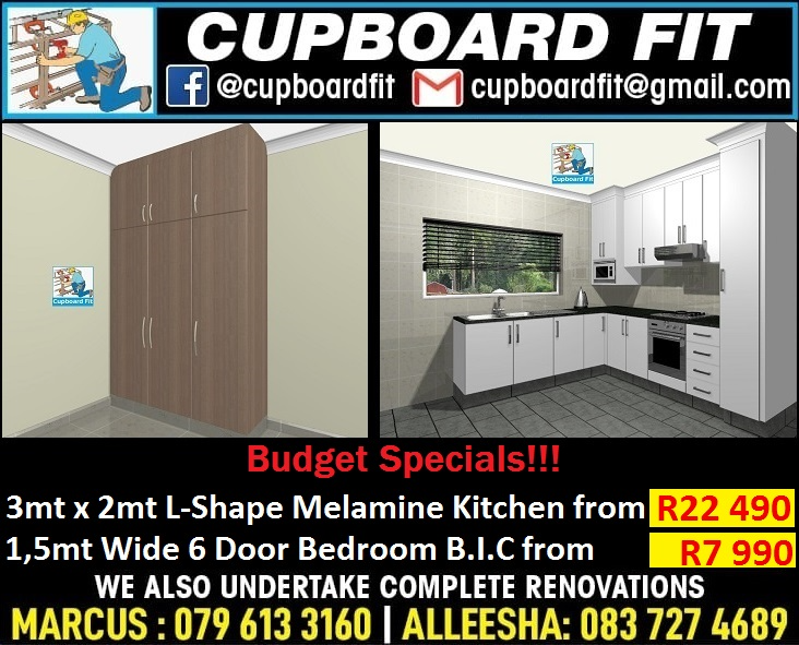 Kitchen and Bedroom Cupboards
