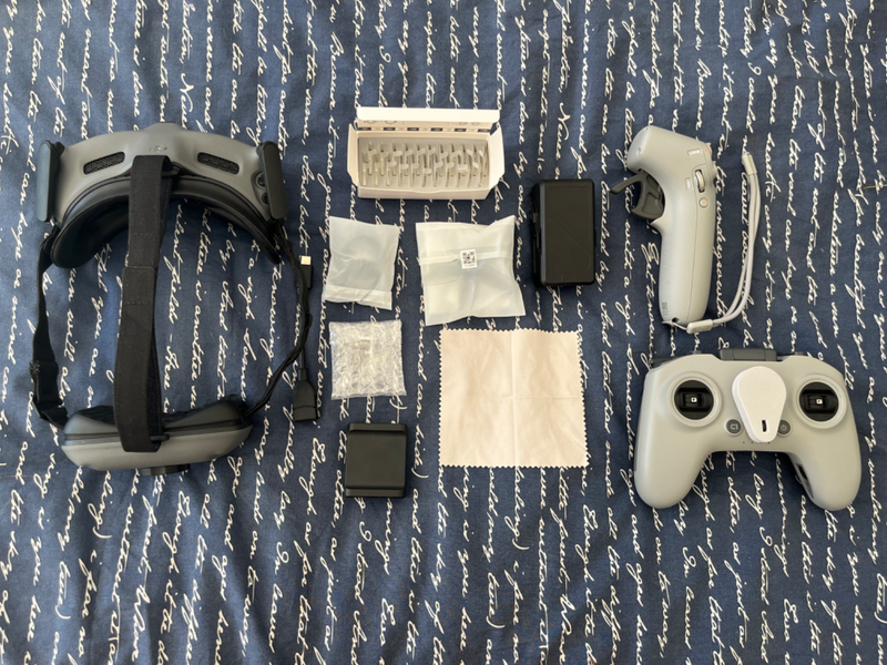 DJI Avata Explorer Combo without drone (all accessories ) - drone was destroyed in crash