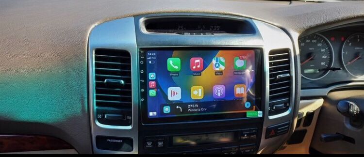 Toyota prado 120 series 9 inch android media navigation unit