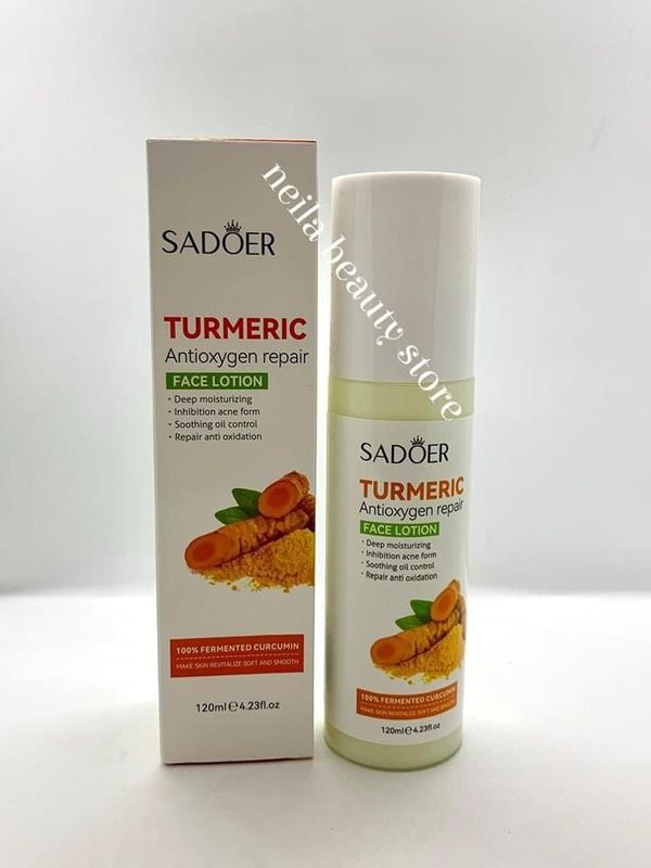 Sadoer turmeric antioxygen repair face lotion