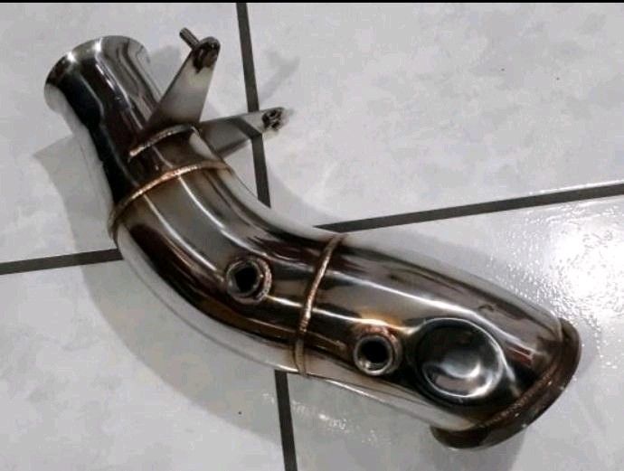 After market BMW N55 F series down pipes available.
