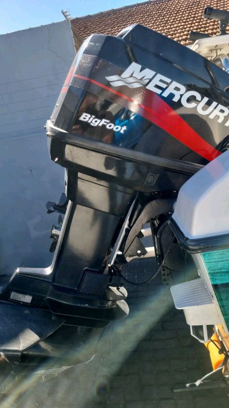 Pair of 2004 Mercury 60hp Bigfoot Outboards. Only 240 hours. Excellent condition.