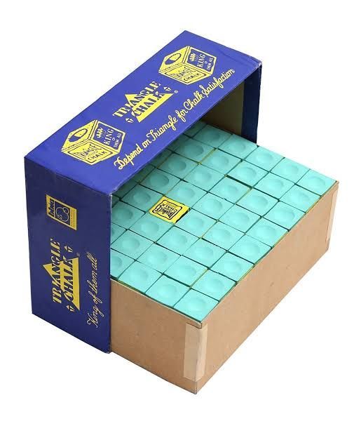 TRIANGLE CHALK GREEN Gross Box Of 144 Cubes