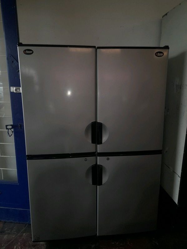 Bauer side by side fridge