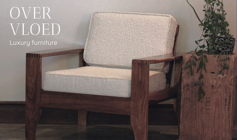 Kiaat refurbished mid-century modern occasional arm-chair