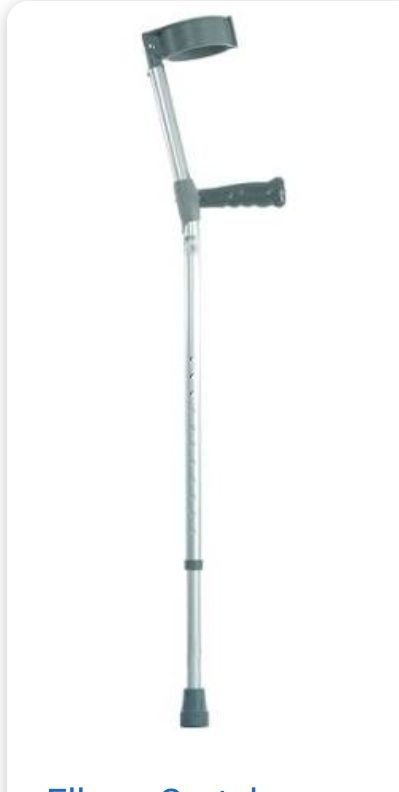 Crutches. Adjustable aluminium