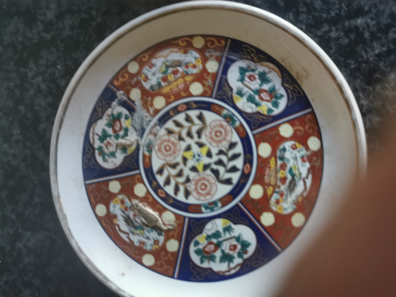 vintage small coll plate