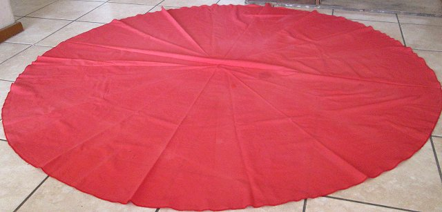 Villieria: Table cloths - red - round