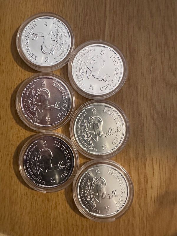 Silver Kruger rands