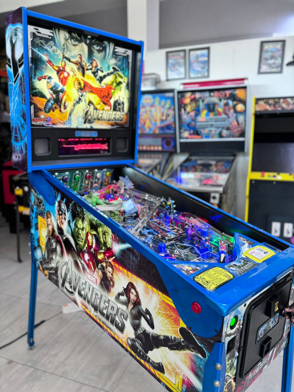 The Avengers Pro pinball machine, available on order, a Stern pinball
