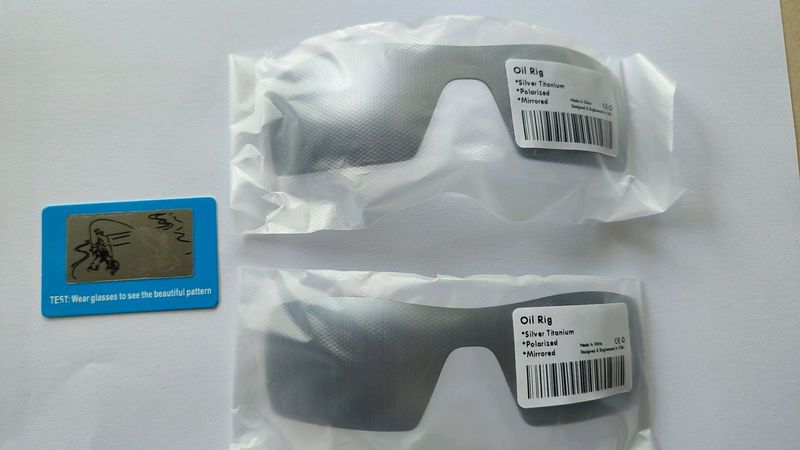 Oilrig Polarized Replacement Sunglass Lenses- Brand New