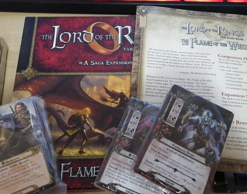 The Flame of the West The Lord of the Rings: The Card Game  Saga Expansion