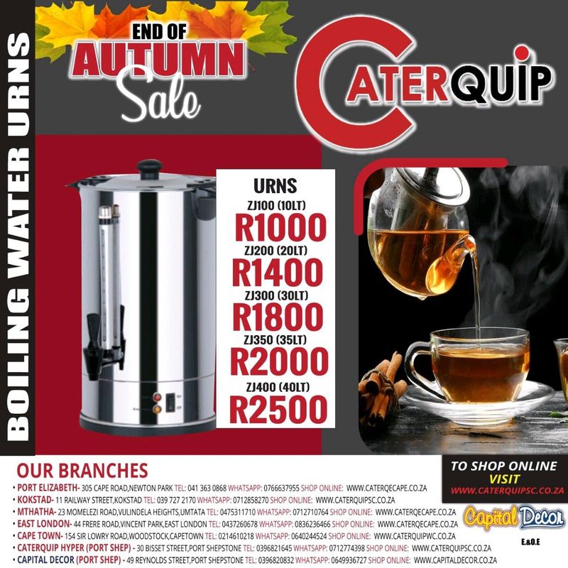 Catering, butchery and Baking Equipment