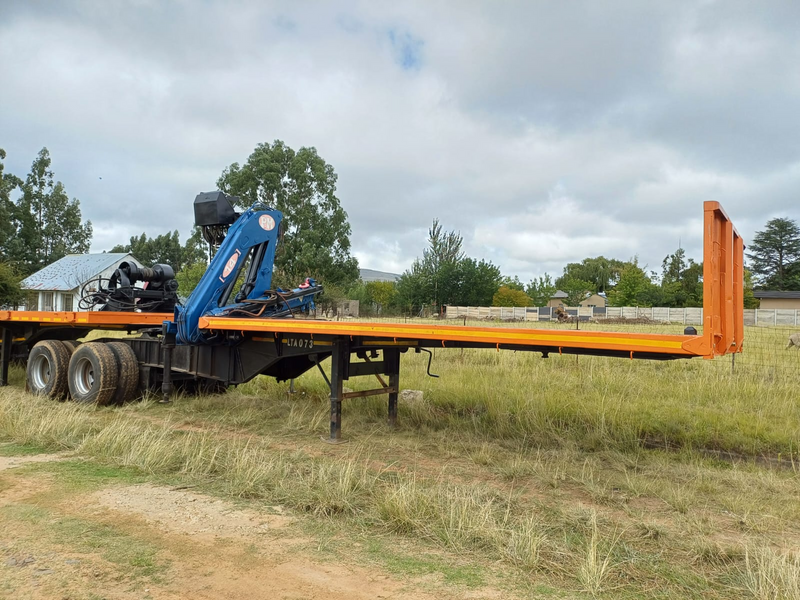 1996 SA Truck Bodies front Link Trailer