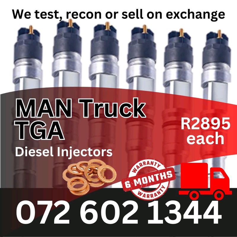 MAN TRUCK TGA Diesel Injectors for sale