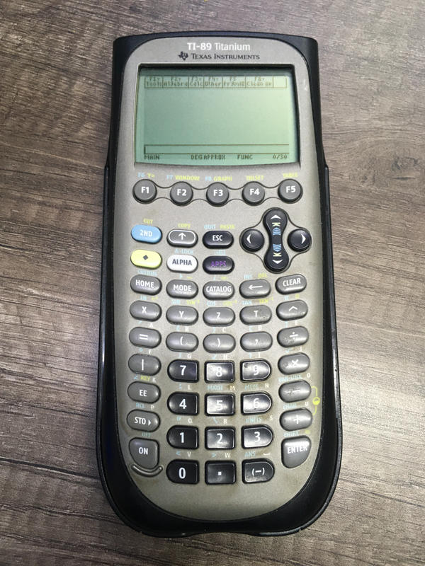 TI-89 Titanium CAS calculator &#43; Mathematics Software
