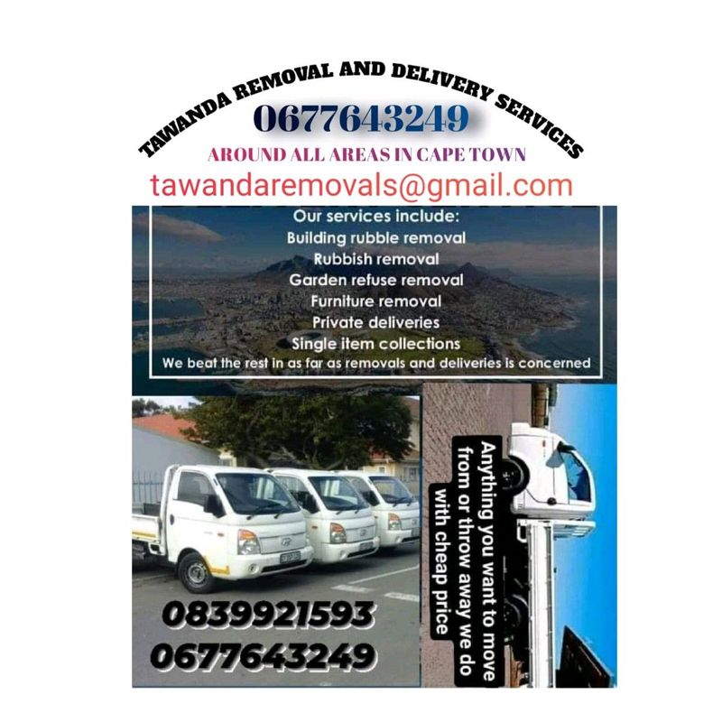 REMOVALS AND DELIVERY SERVICE AROUND WESTERN CAPE