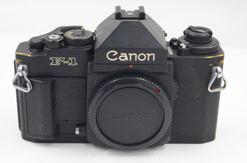 Canon F1N pro film camera with 50mm F1.4 Canon lens