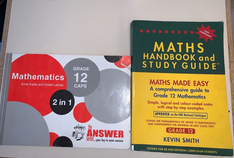 Grade 12 Mathematics Study Guides