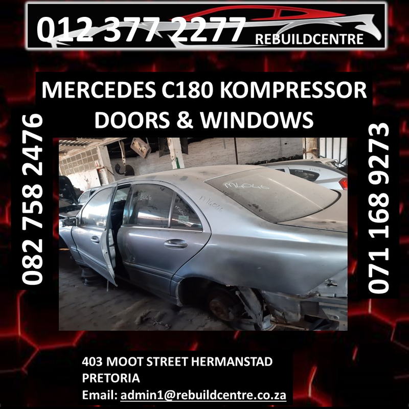 Mercedes C180 Kompressor Stripping for spares