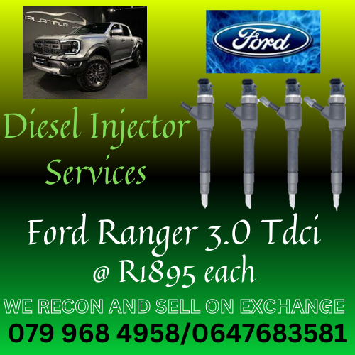 FORD RANGER 3.0 DIESEL INJECTORS FOR SALE FREE COPPER WASHERS