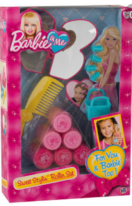 Barbie Sweet styling roller Playset