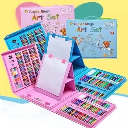 Brand New! 208 Piece Kids Painting and Drawing Art Set