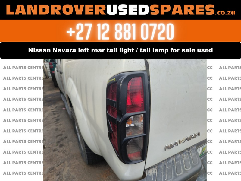 Nissan Navara left rear tail light tail lamp for sale used