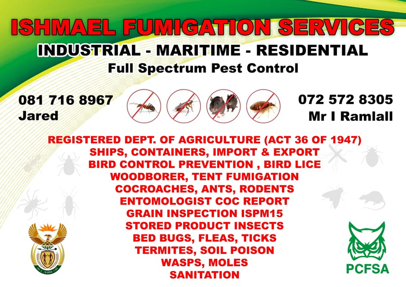 Pest and fumigation