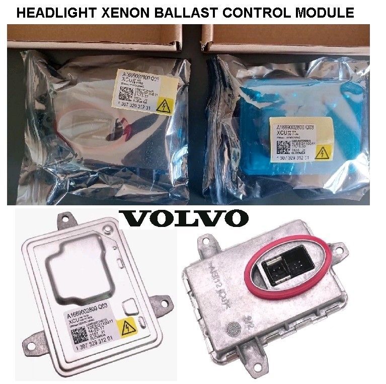 Volvo headlight xenon ballast control module