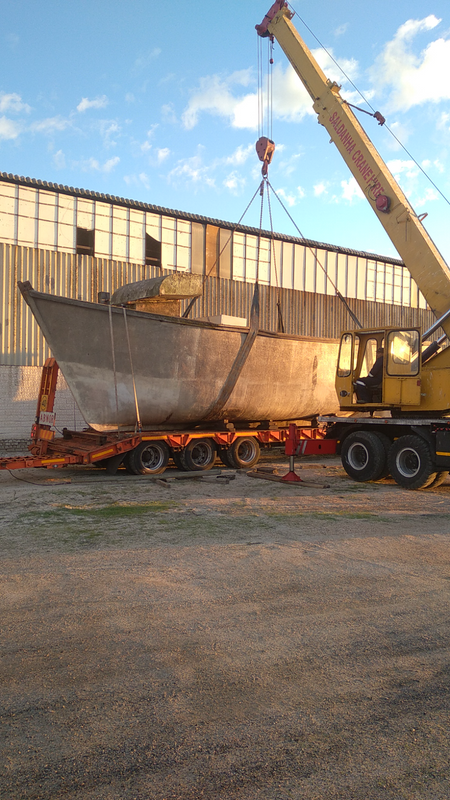 Cheap! 40 ft Sachal Trawler hull R45k. Call Anjé 071 296 1465