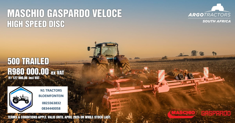 Promo - Maschio Gaspardo Veloce Trailed High Speed Disc